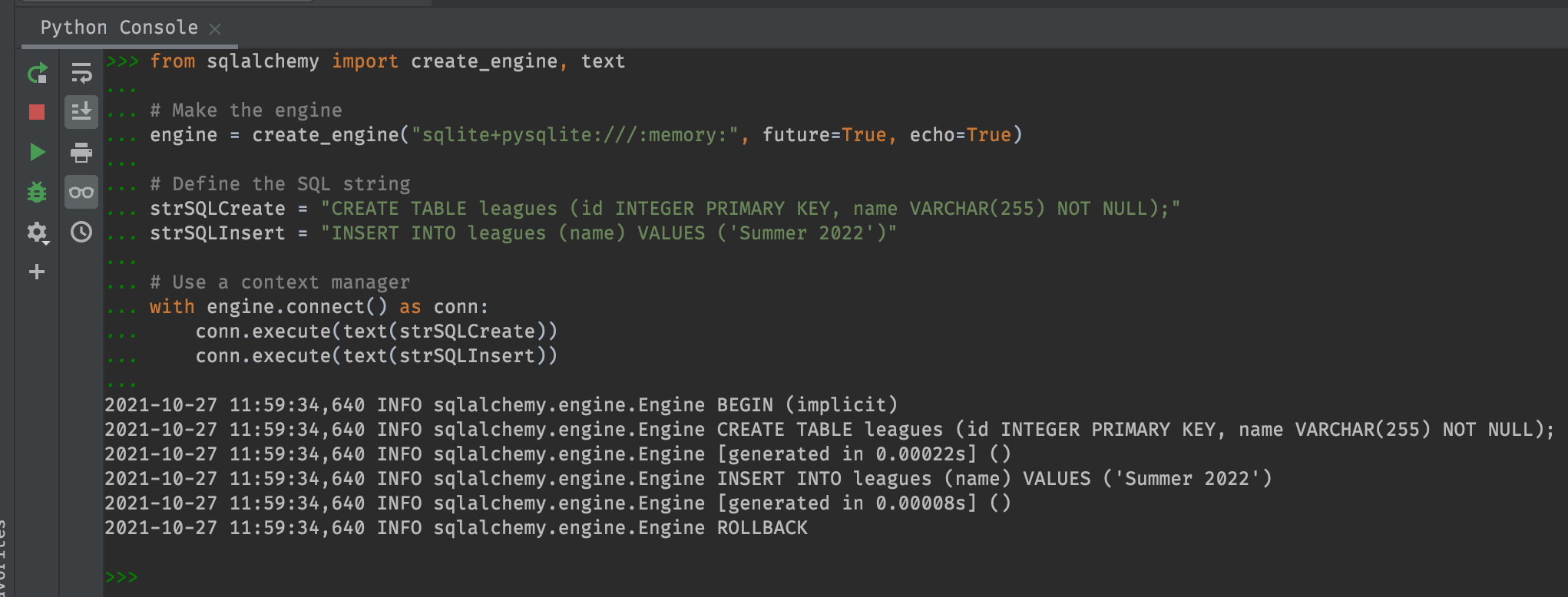 Sqlalchemy connection. SQLALCHEMY Python. SQLALCHEMY библиотеки Python. SQL запросы в Python. Insert в питоне.